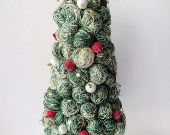 Mini Christmas Tree: Table Decor (11.41" Tall)