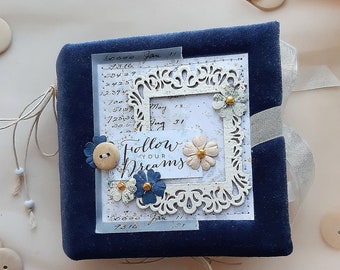 Handmade Mini Scrapbook Album: Memory Photo Book