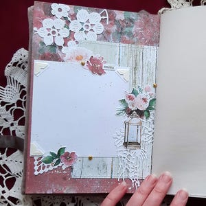 Boho Notebooks: Handmade Notepad Art Journal A5 image 6