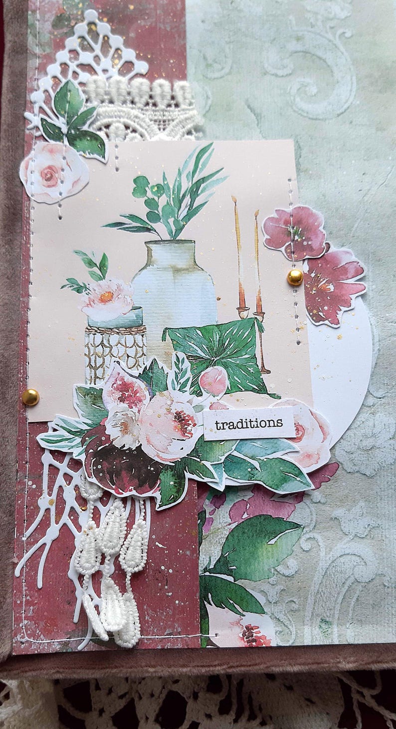 Boho Notebooks: Handmade Notepad Art Journal A5 image 5