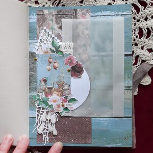 Boho Notebooks: Handmade Notepad Art Journal A5 image 9