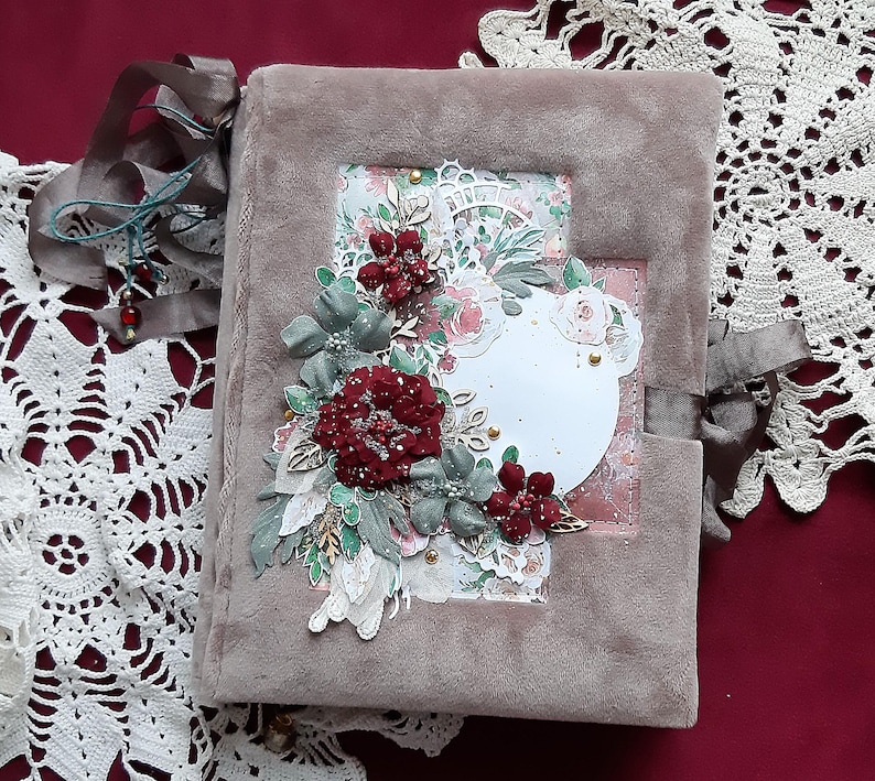 Boho Notebooks: Handmade Notepad Art Journal A5 image 1