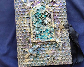 Handmade Art Journal: Witch Notebook (format A6)