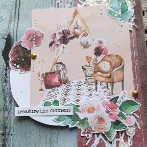 Boho Notebooks: Handmade Notepad Art Journal A5 image 14