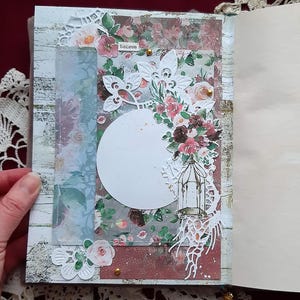 Boho Notebooks: Handmade Notepad Art Journal A5 image 8