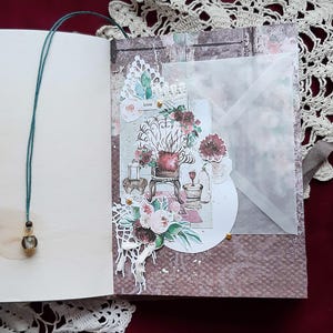 Boho Notebooks: Handmade Notepad Art Journal A5 image 7