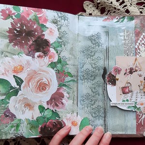 Boho Notebooks: Handmade Notepad Art Journal A5 image 13