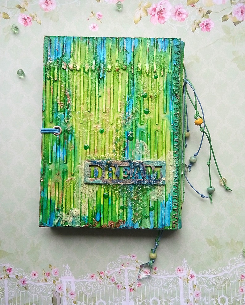 Mixedmedia Journal, Handmade Journal, Notebooks, Art Journal, Handmade