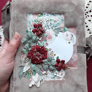 Boho Notebooks: Handmade Notepad Art Journal A5 image 2