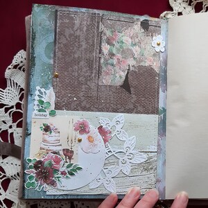 Boho Notebooks: Handmade Notepad Art Journal A5 image 10