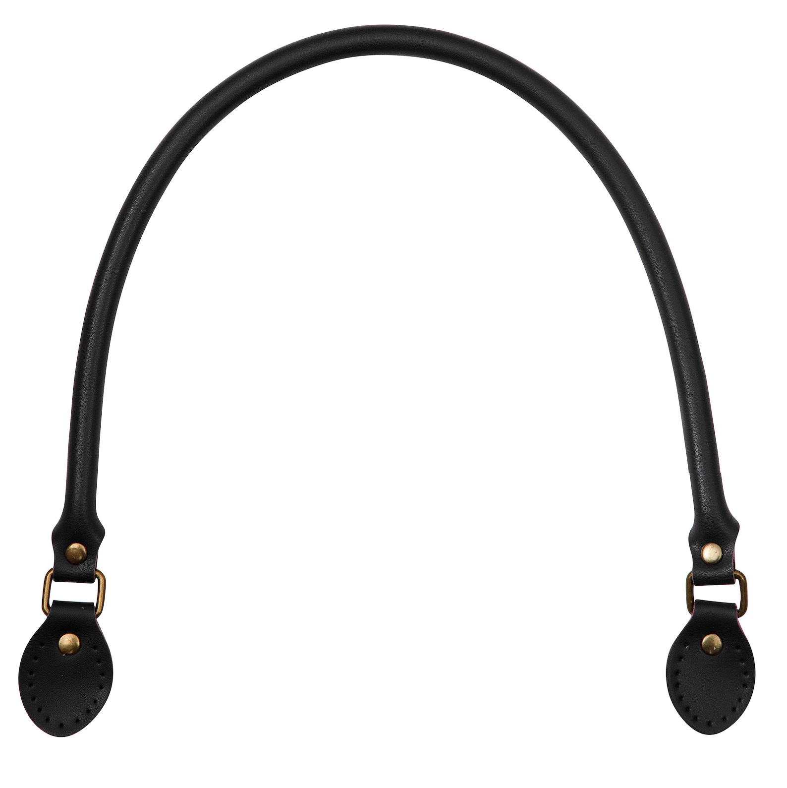 Black High Quality Leather Bag Handles 40cm 50cm 60cm 1 Etsy UK