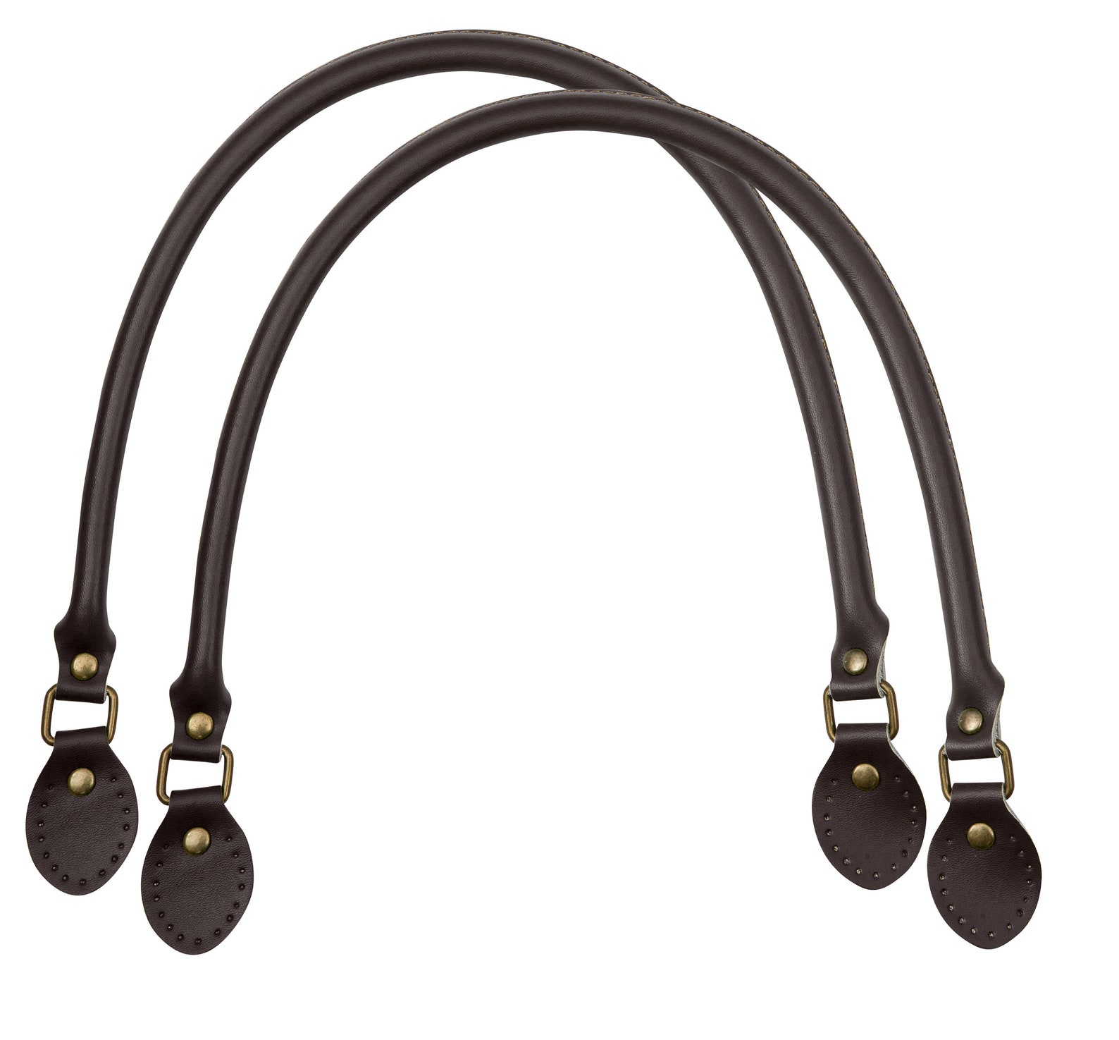 Dark Brown High Quality Leather Bag Handles 40cm 50cm 60cm Etsy UK