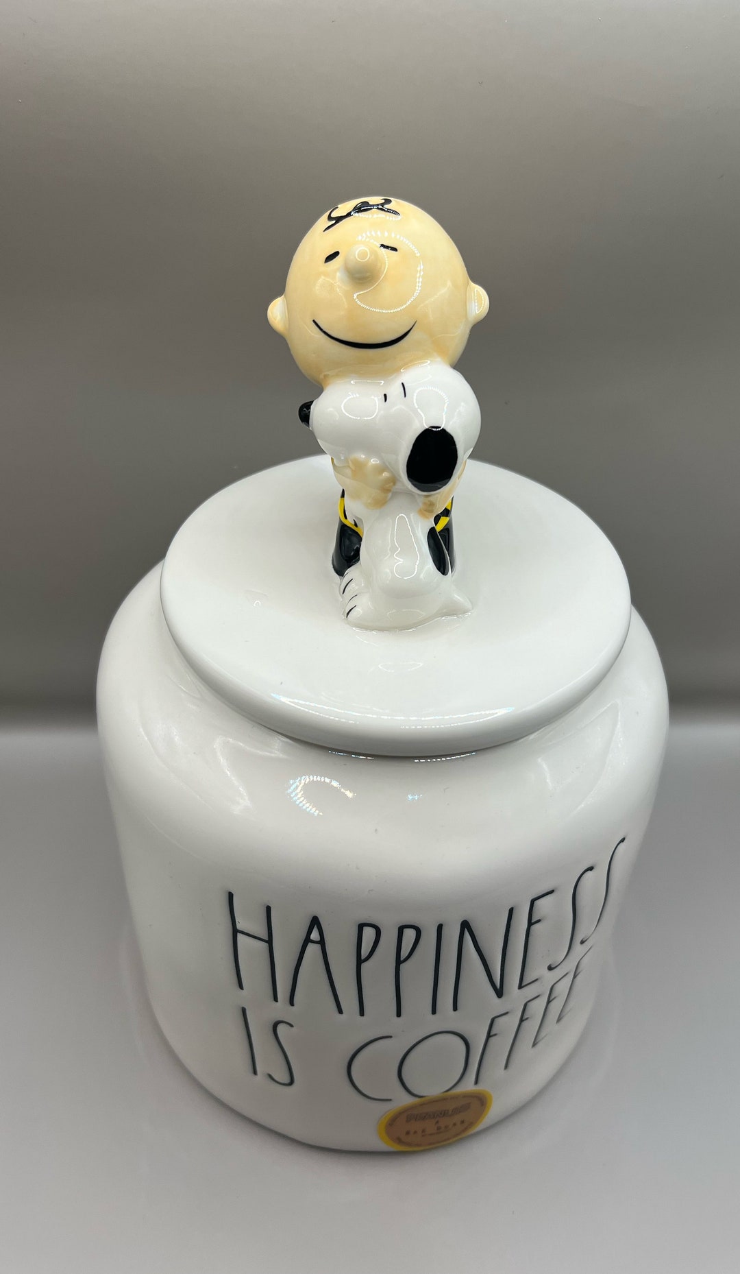 Rae Dunn Peanuts Collection Happiness is Coffee Etsy