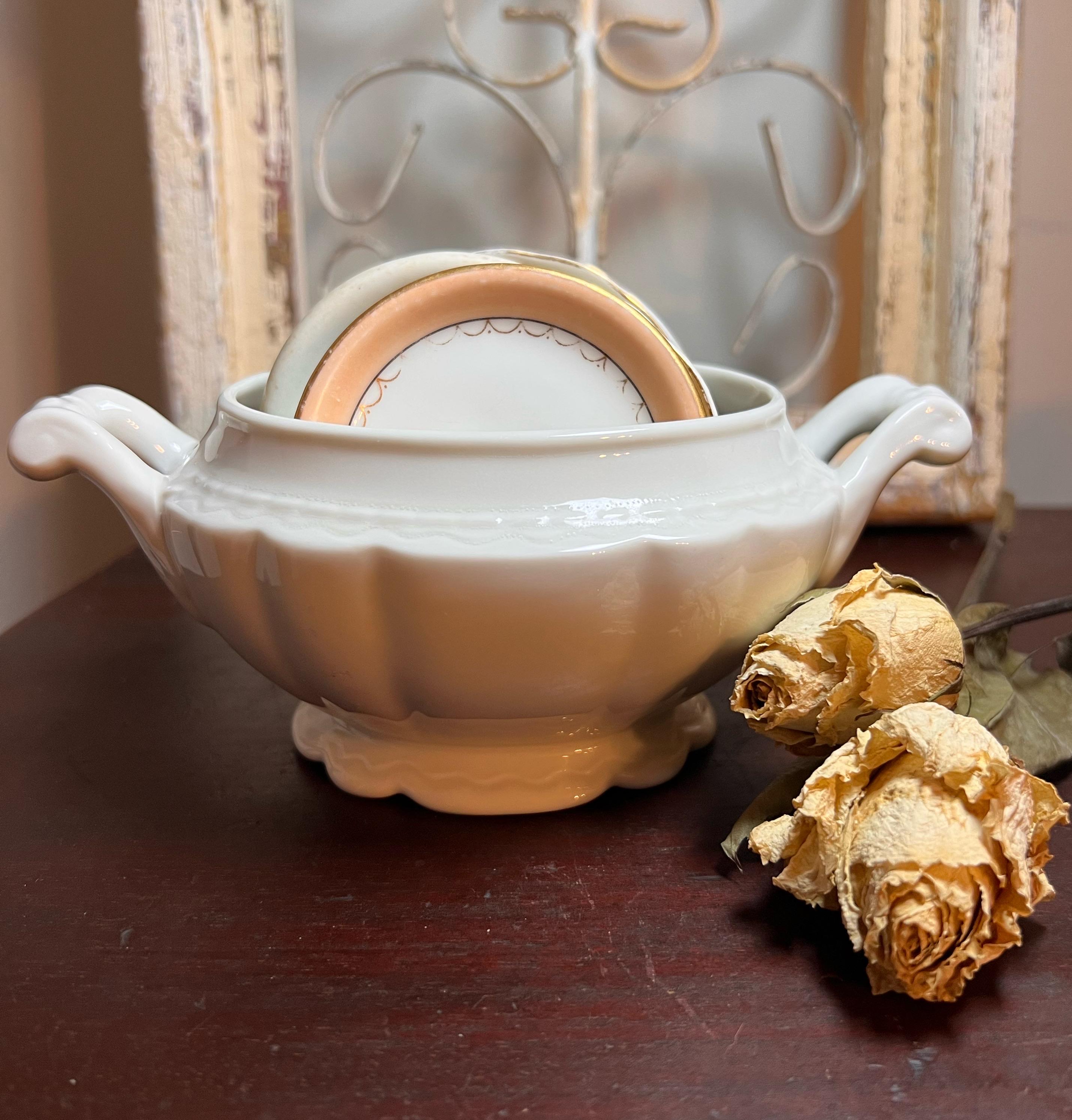 Vintage Sugar Bowl - Etsy