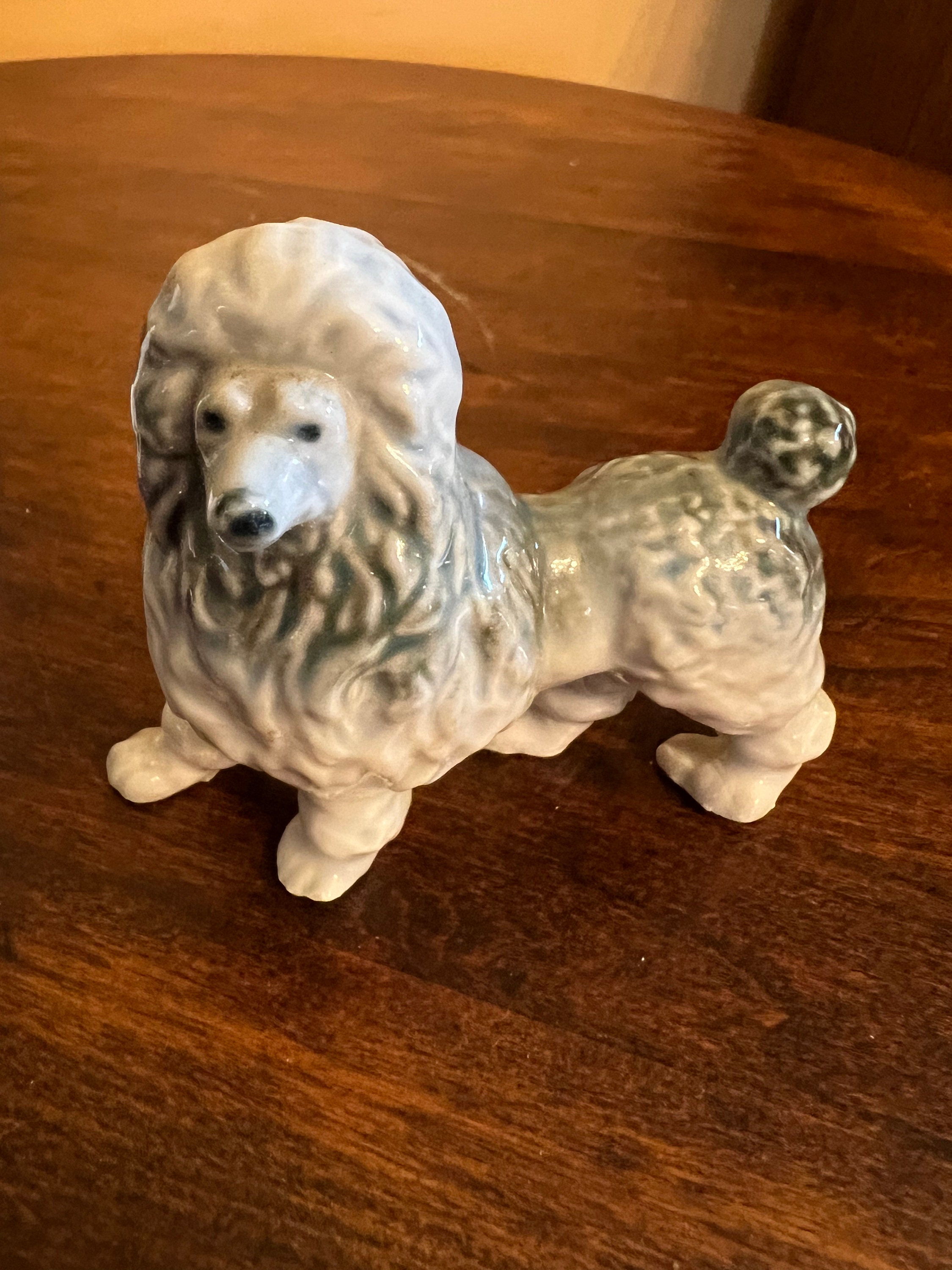 Beautiful Vintage Poodle Figurines Poodle Lovers Etsy