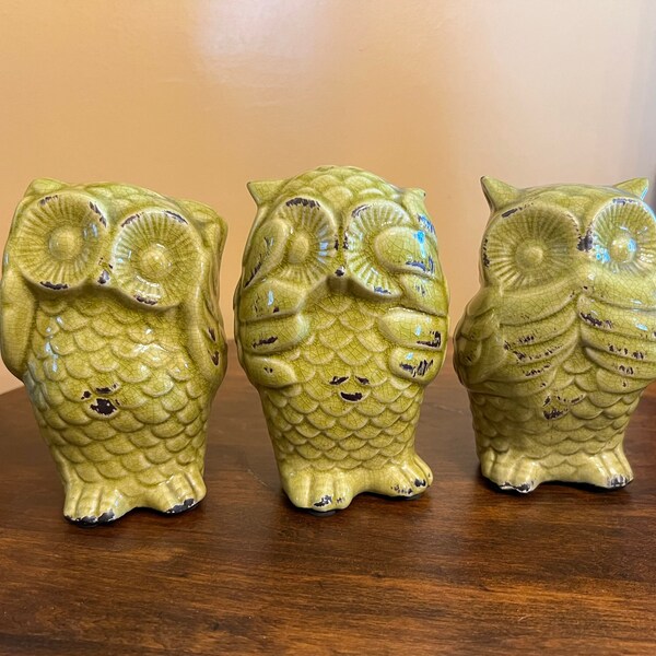 Owl See No Evil - Etsy