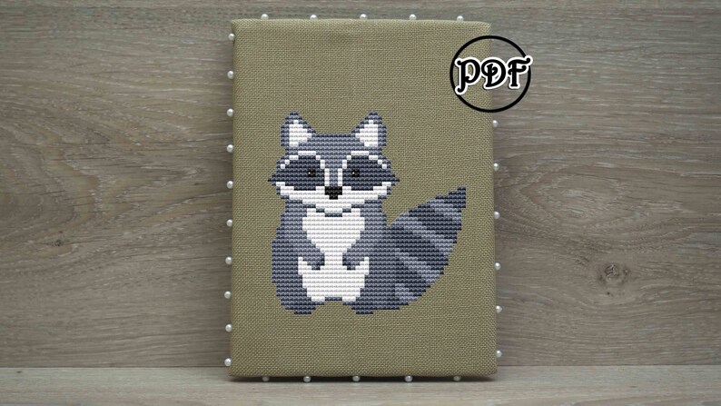 Forest animals cross stitch patterns pdf set of 8 Woodland Etsy Forest fawn cross stitch pattern daily cross stitch