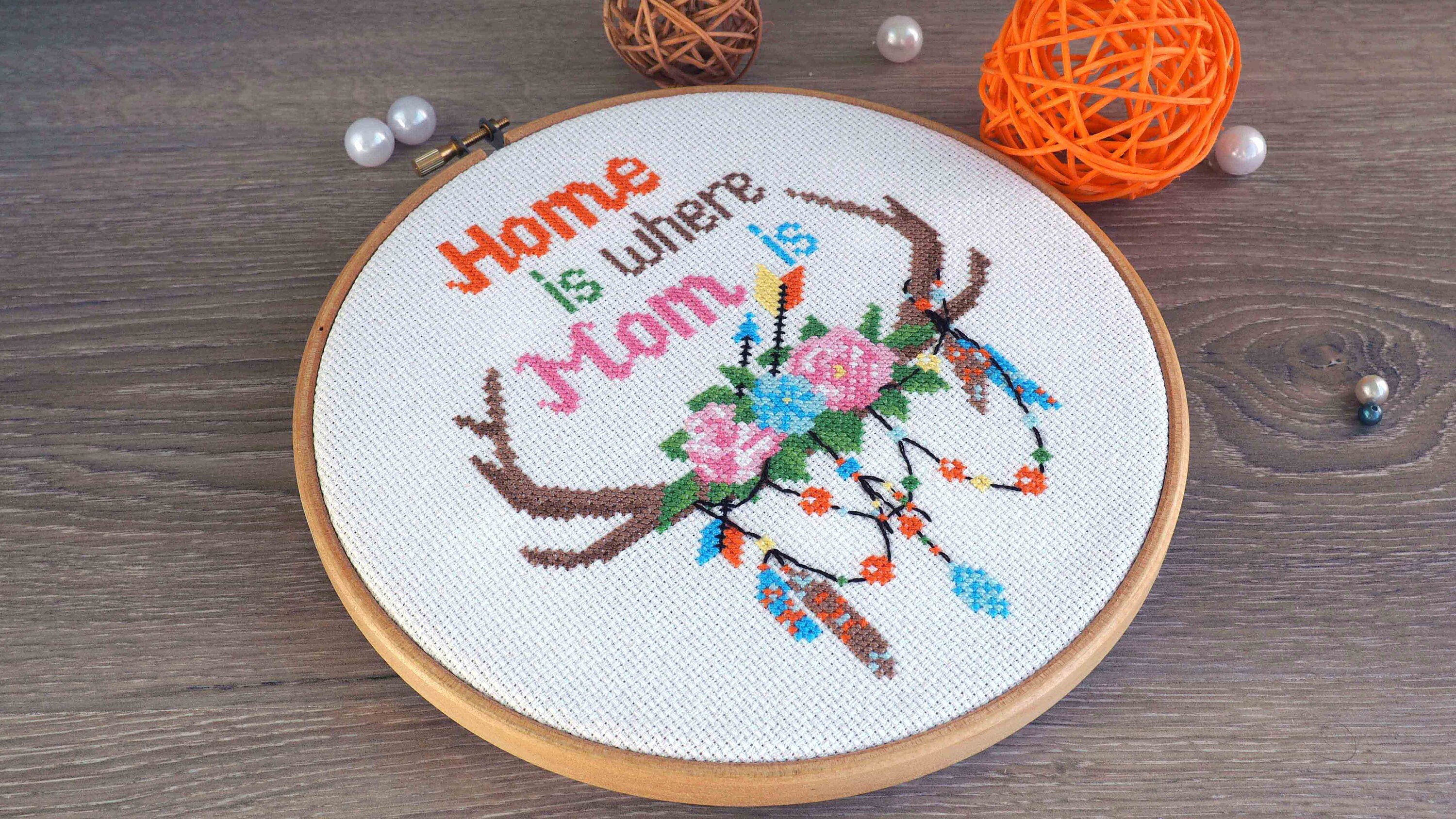 Mom Cross Stitch Pattern Mom Quotes Cross Stitch Pattern Mom Sayings Cross Stitch Pattern