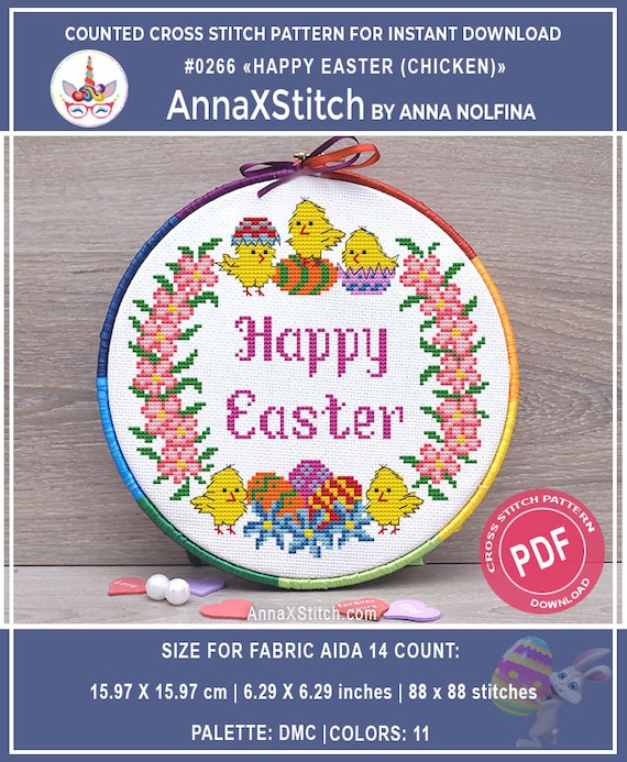 Easter Cross Stitch Charts