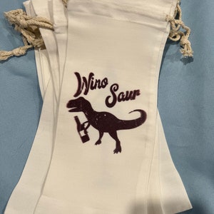 Wino Sour ワインボトルバッグ - ワイン愛好家のためのワインギフトトートキャリア - ワインをテーマにしたギフトアイデア - ワインパーティーの記念品に最適
