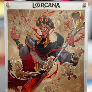 Lorcana Puzzle Card Frame - Reign of Jafar - Set 8