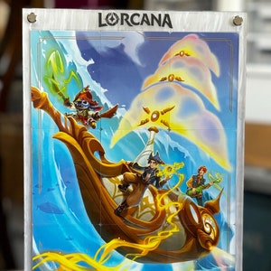 Lorcana Puzzle Card Frame - Azurite Sea - Set 6