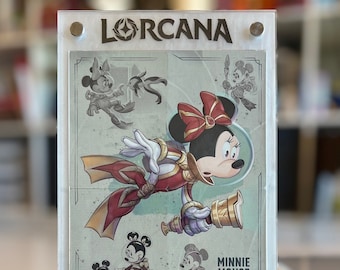 Lorcana Puzzle Card Frame - Floodborn - Minnie Diver Mouse - Set 2