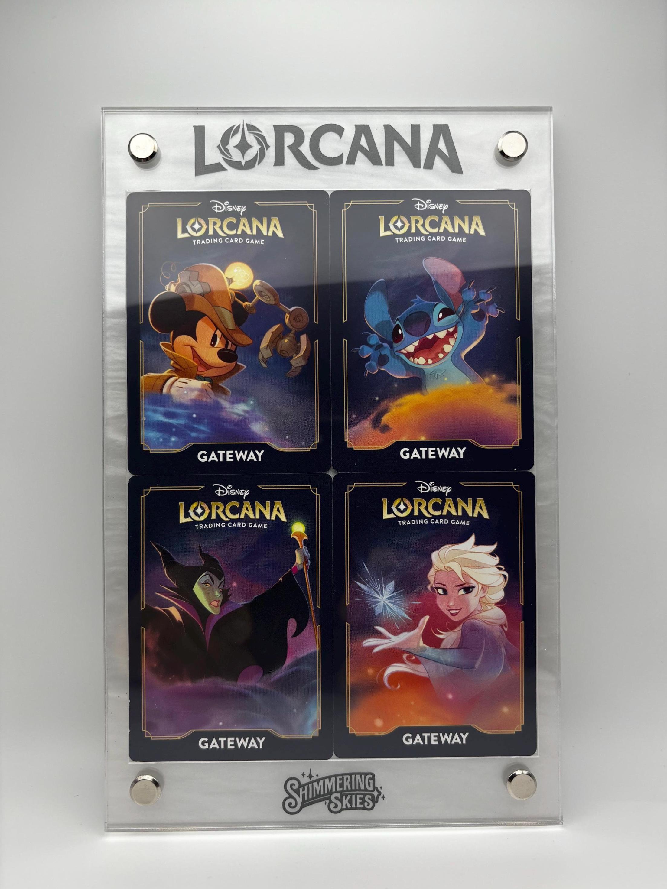LORCANA カード Lorcana Puzzle Card Frame - Shimmering Skies - Set 5 - Etsy