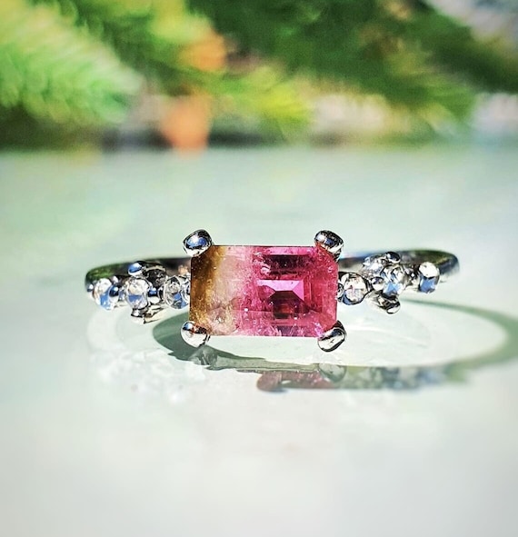 kiriキリジュエリー　ウォーターメロントルマリンリング　K18GP　13.5号 kiriキリジュエリー ウォーターメロントルマリンリング K18GP 13.5号