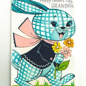 Vintage Father's Day Greeting Card, 