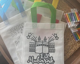 Islamic Favor Bags |  Muslim favor bags Kids | Islamic Gift Bags | Eid Candy Bags | Eid Favor Bags Kids | Islamic gift bag | Eid Goody Bags