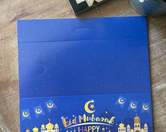 Eid Mubarak Money Holder Greeting Card for Kids | Islamic Eid Gift Money Envelopes | Eid Mubarak Envelopes | Ramadan Envelopes for Kids