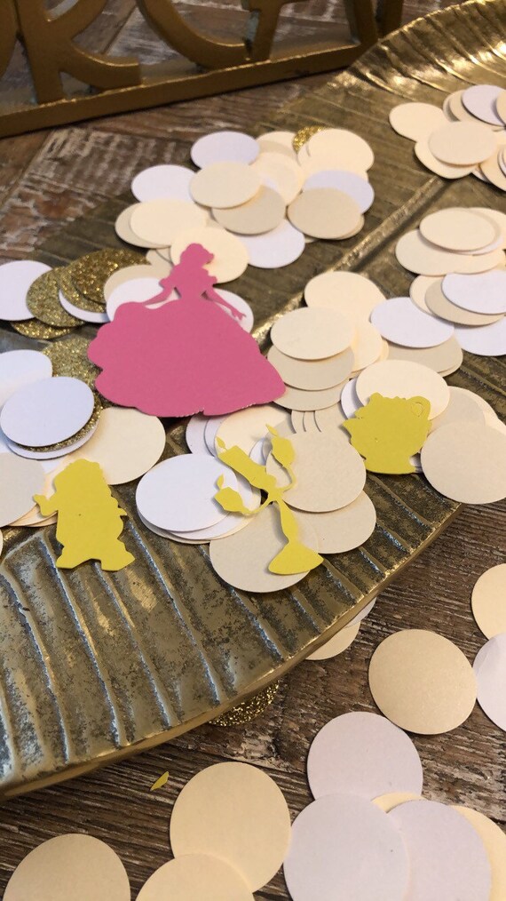 Beauty And The Beast Confetti Belle Table Confetti Belle Etsy