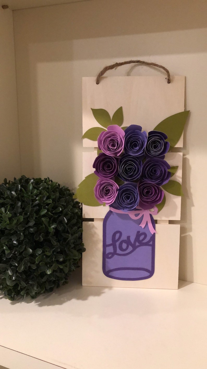 Mother/'s Day gift paper flower wall display paper flower wall art paper flower wall hanging paper flower bouquet Mothers Day bouquet