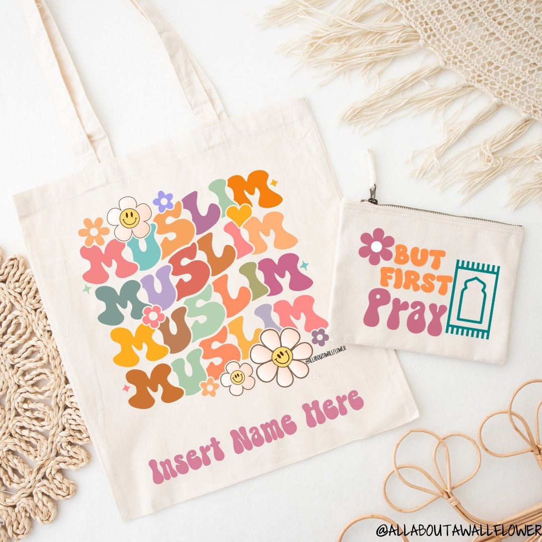 Islamic Tote Bag Muslim Tote Bag Islamic Gift Ideas muslim Gift Ideas