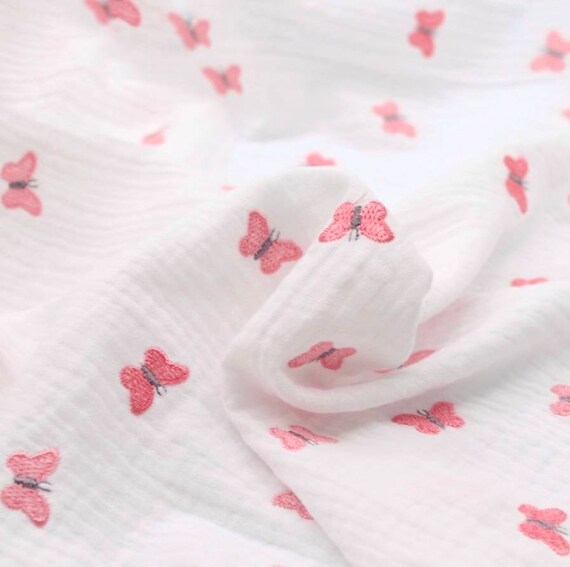 Lange Cheche Foulard Bebe Enfant Coton Biologique Papillons Etsy France
