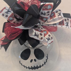 Christmas Ornaments, Christmas, Jack and Sally Ornament, Zero Ornament