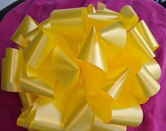 Welcome Home Yellow Outdoor Bow, Support Our Troops