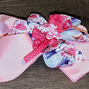 Dance Hairbow, Ballerina Hairbow, Hairbow, Ballet Hairbow, Hairbow, Girl Bow, Bows
