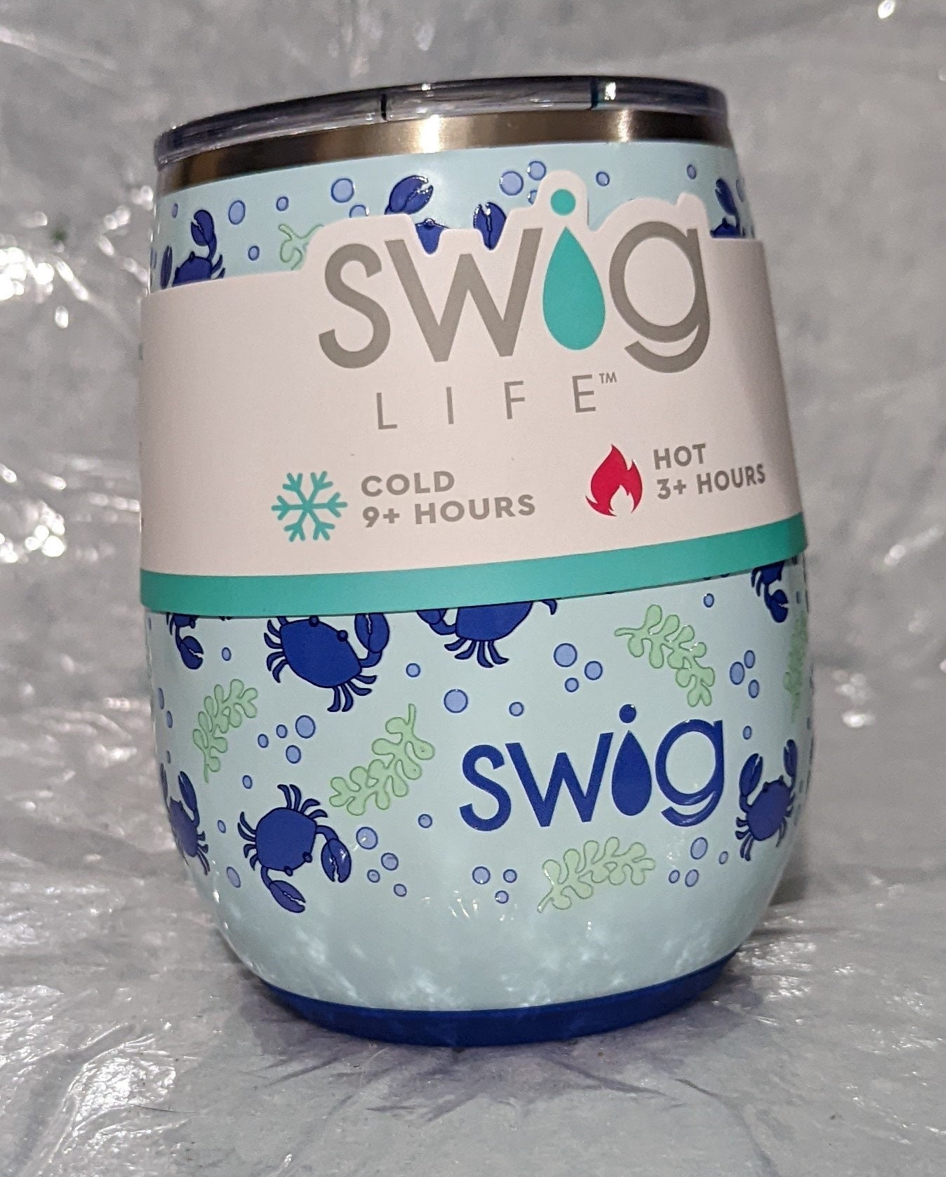 Swig Wine Cup Champagne Beer 6oz Camo With Lids Termos Stemless