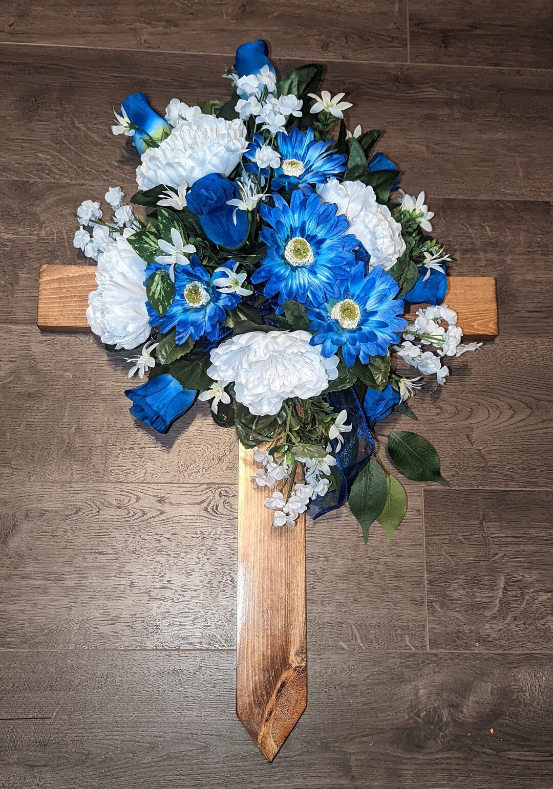 Cemetery Cross Wooden Cross Grave Cross Memorial Cross Etsy