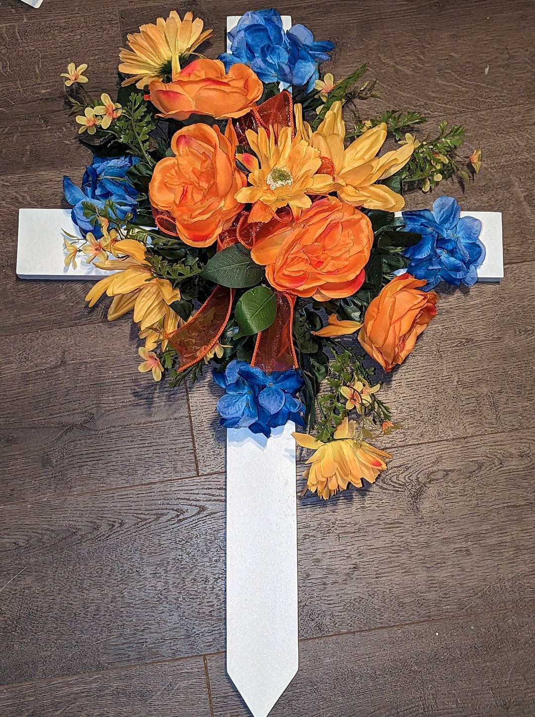 Cemetery Cross, Wooden Cross, Cross, Grave Decorations, Cemetery