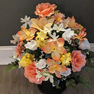 Cemetery Flowers, Urn Arrangements, Grave Decorations