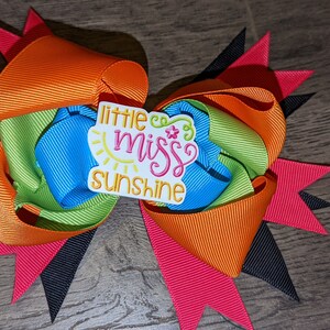 Sunshine Hairbow, Hairbow, Girl Bows, Bows