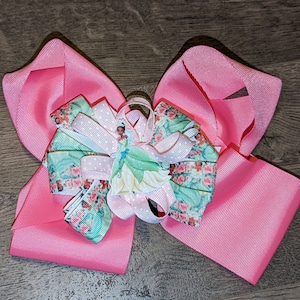 Tiana Inspired Hair Bow, Princess and the From Inspired Hair Bow, Hair Bow,  Bow, Princess Bow