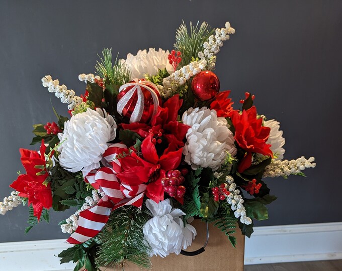 Christmas Cemetery Saddle Cemetery Saddle Christmas Saddle Etsy