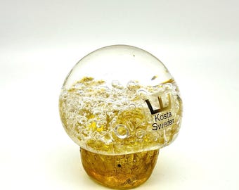 Art Glass Mushroom Sculpture – Kosta Boda, Göran Wärff