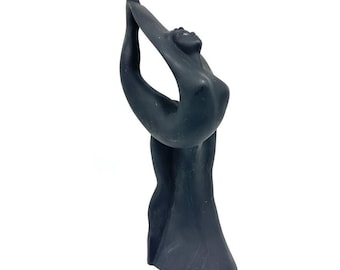 Dancing figure art deco style – abstract sculptural form, 27 cm