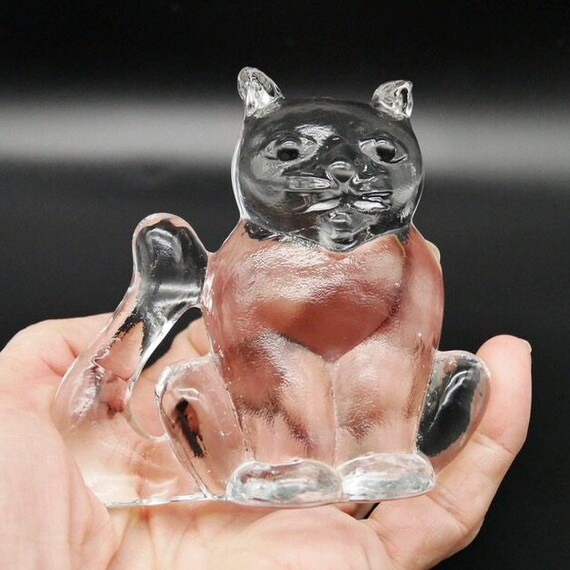Kosta Boda Glass Cat – Bertil Vallien Zoo Collection 9cm - Etsy