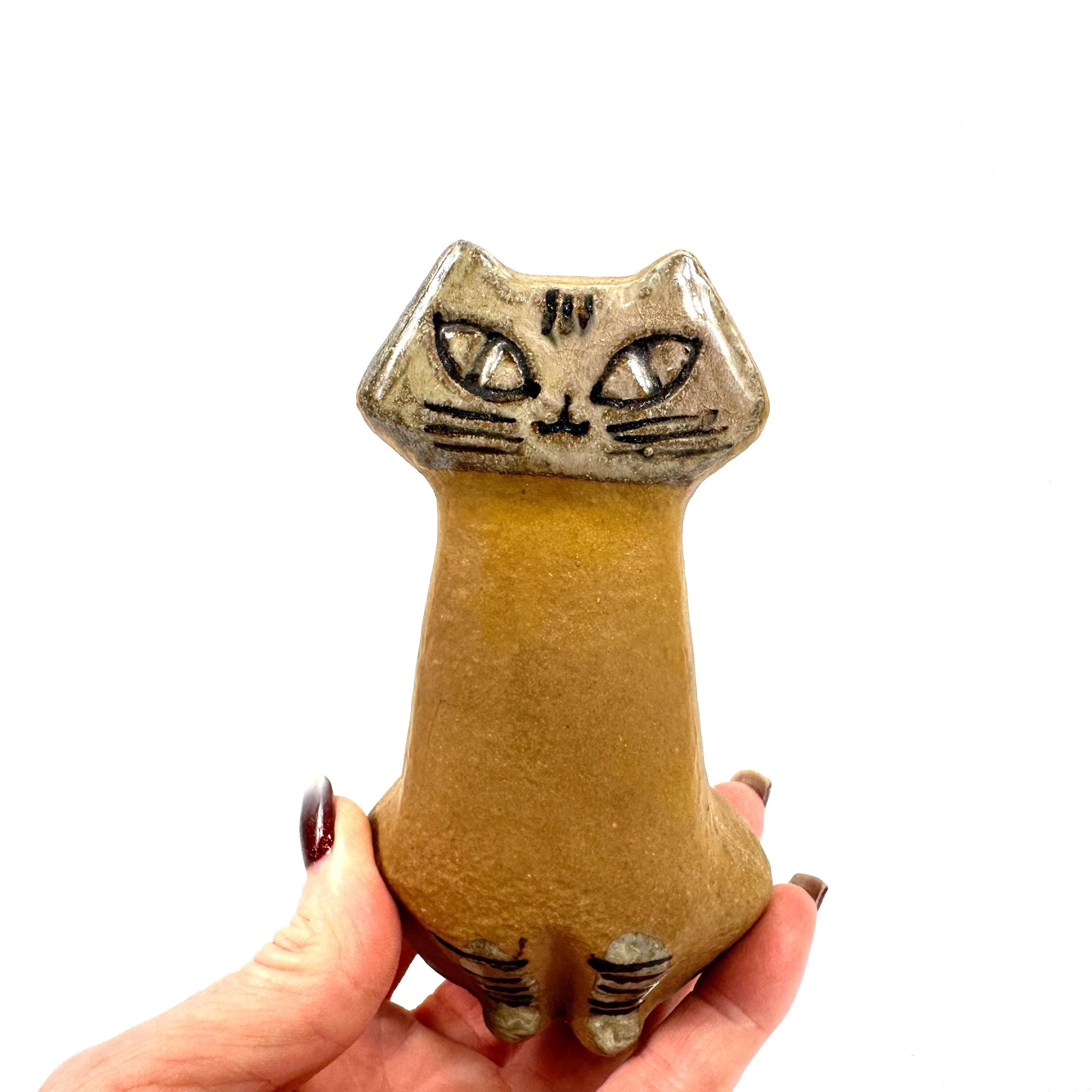 Lisa Larson Cat Lilla Zoo - Etsy